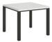 Petite table carrée pliante 90x90/180 cm Dova - Photo n°7