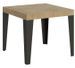 Petite table extensible carrée 90x90/246 cm Flavio - Photo n°1