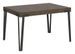 Petite table extensible carrée 90x90/246 cm Konta - Photo n°5