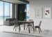 Petite table extensible carrée 90x90/246 cm Konta - Photo n°7