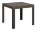 Petite table extensible carrée 90x90/246 cm Liva - Photo n°1