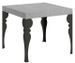 Petite table extensible carrée 90x90/246 cm style oriental Torza - Photo n°1