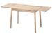 Petite table extensible en bois de chêne massif blanchi Miniko 110 à 170 cm - Photo n°2