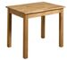 Petite table rectangulaire en bois de chêne massif Leny 90 cm - Photo n°1