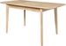 Petite table rectangulaire extensible 120 à 160 cm en bois de chêne blanchi Franka - Photo n°4