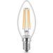 Philips ampoule LED Equivalent 60W E14 Blanc chaud Non dimmable, Verre - Photo n°2