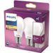 Philips ampoule LED Equivalent60W E27 Blanc chaud non dimmable, verre, lot de 2 - Photo n°1