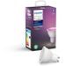 PHILIPS HUE Ampoule White & Color Ambiance - 6,5 W - GU10 - Bluetooth - Photo n°1