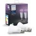 PHILIPS HUE Pack de 2 ampoules White & Color Ambiance - 10W - B22 - Bluetooth - Photo n°1