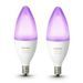 PHILIPS HUE Pack de 2 ampoules White&Color flamme E14 - Photo n°2