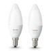 PHILIPS HUE Pack de 2 ampoules White&Color flamme E14 - Photo n°3