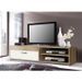 PILVI Meuble TV - Chene et blanc - L 120 cm - Photo n°1