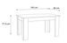 PILVI Table a manger - Blanc et béton gris clair - L 140 x I90 x H 75 cm - Photo n°6