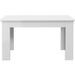 PILVI Table a manger - Blanc - L 140 x I90 x H 75 cm - Photo n°2