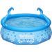 Piscine hors sol autoportante BESTWAY - Fast Set Pieuvre Octopool - 274 x 76 cm - Ronde (Livrée avec un patch de réparation) - Photo n°1