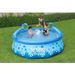 Piscine hors sol autoportante BESTWAY - Fast Set Pieuvre Octopool - 274 x 76 cm - Ronde (Livrée avec un patch de réparation) - Photo n°2