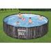 Piscine hors sol BESTWAY Steel Pro Max ronde - Décor bois - 427 x 107 cm - Photo n°5