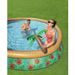 Piscine hors sol Fast Set? diametre 457 x 84 cm avec filtre a cartouche et fontaine intégrée, Décor fleurs - Photo n°2