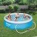 Piscine ronde gonflable Fast 305x76cm - Photo n°2