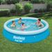 Piscine ronde gonflable Fast Bestway 366x76cm - Photo n°2