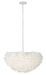 Plafonnier plume blanc design SARI - Photo n°1