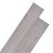 Planche de plancher PVC 5,26 m² 2 mm Gris foncé - Photo n°1