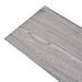 Planche de plancher PVC 5,26 m² 2 mm Gris foncé - Photo n°6