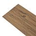 Planche de plancher PVC autoadhésif 5,02 m² 2 mm Marron noyer - Photo n°6