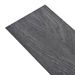 Planche de plancher PVC autoadhésif 5,02 m² 2 mm Noir et blanc - Photo n°6