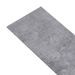 Planche de plancher PVC autoadhésif 5,21 m² 2 mm Gris ciment - Photo n°7