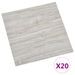 Planches de plancher autoadhésives 20 pcs PVC 1,86m² Gris clair 3 - Photo n°2