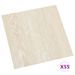 Planches de plancher autoadhésives 55 pcs PVC 5,11 m² Beige 2 - Photo n°2