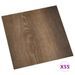 Planches de plancher autoadhésives 55 pcs PVC 5,11 m² Marron 7 - Photo n°2