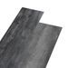 Planches de plancher PVC 4,46 m² 3 mm Autoadhésif Gris brillant - Photo n°2