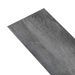 Planches de plancher PVC 4,46 m² 3 mm Autoadhésif Gris brillant - Photo n°7