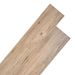 Planches de plancher PVC 4,46 m² 3 mm Marron chêne - Photo n°1
