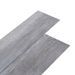 Planches de plancher PVC 5,02 m² 2 mm Autoadhésif Gris bois mat - Photo n°2