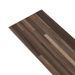 Planches de plancher PVC 5,02 m² 2 mm Autoadhésif Marron rayé - Photo n°7