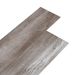 Planches de plancher PVC 5,26 m² 2 mm Marron de bois mat - Photo n°2