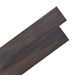 Planches de plancher PVC autoadhésif 2,51 m² 2 mm Marron foncé - Photo n°4