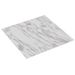 Planches plancher autoadhésives 20 pcs PVC 1,86 m² Marbre blanc - Photo n°4