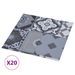 Planches plancher autoadhésives 20 pcs PVC 1,86 m² Motif coloré - Photo n°2