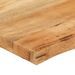 Plateau de table 70x60x2,5 cm live edge bois massif manguier - Photo n°6