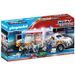 PLAYMOBIL - 70936 - Ambulance avec secouristes et blessé - Photo n°1