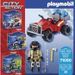 PLAYMOBIL - 71090 - Pompier et quad - Photo n°4