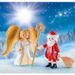 PLAYMOBIL 9498 - Christmas - PLAYMOBIL Duo Pere Noël et Ange - Nouveauté 2019 - Photo n°2