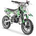 Moto cross pocket 50cc 2 Temps 10/10 blanc et vert - Photo n°1