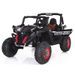 Mini buggy électrique 12V Polaris noir - Photo n°1