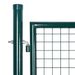 Portail de clôture Acier 306x150 cm Vert - Photo n°4