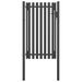 Portail de clôture de jardin Acier 1x2,25 m Anthracite - Photo n°1